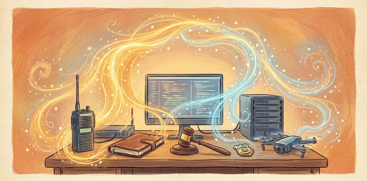 Wonder and Discovery illustration for newsletter about Police use of artificial intelligence grows as rules lag behind - Journal-News.com